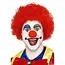 Smiffy's Clown Krul Pruik - Rood