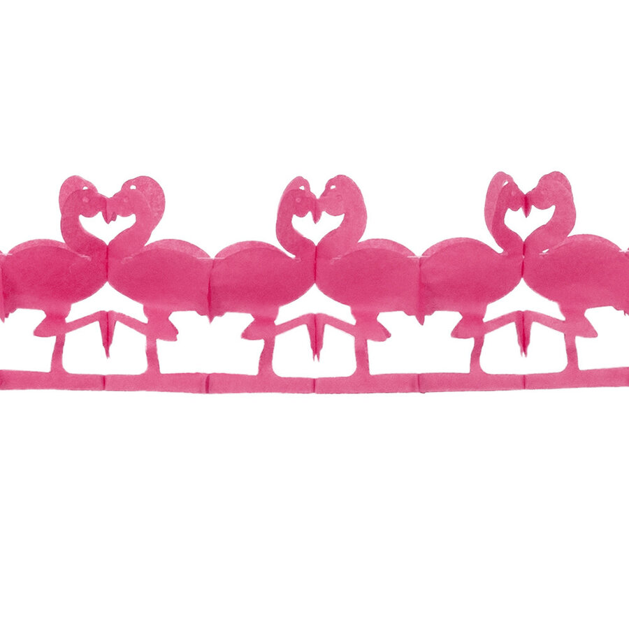 Papieren slinger Flamingo - 2,5 mtr-1