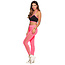 Legging Gaps Neon Roze - M (stretch)