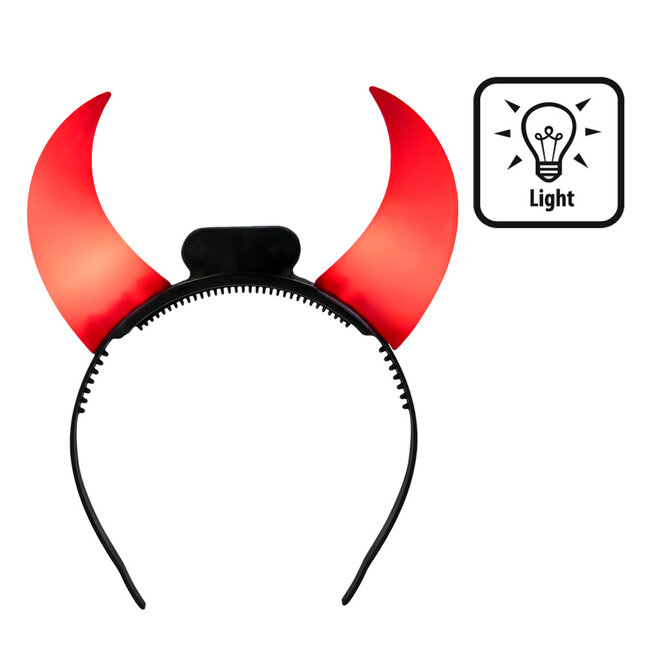 Led Tiara Duivelhoorntjes