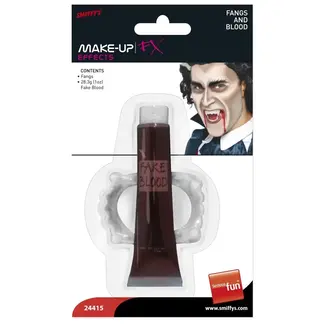 Boland Set Vampier (tanden en nepbloed 28.3 ml)