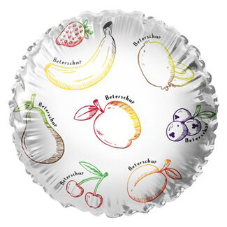 Qualatex Folieballon Fruit Beterschap