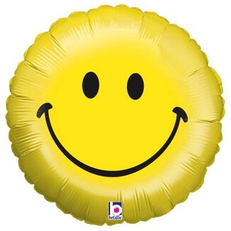 Ballonnerie Folieballon Smiley Face - 45cm
