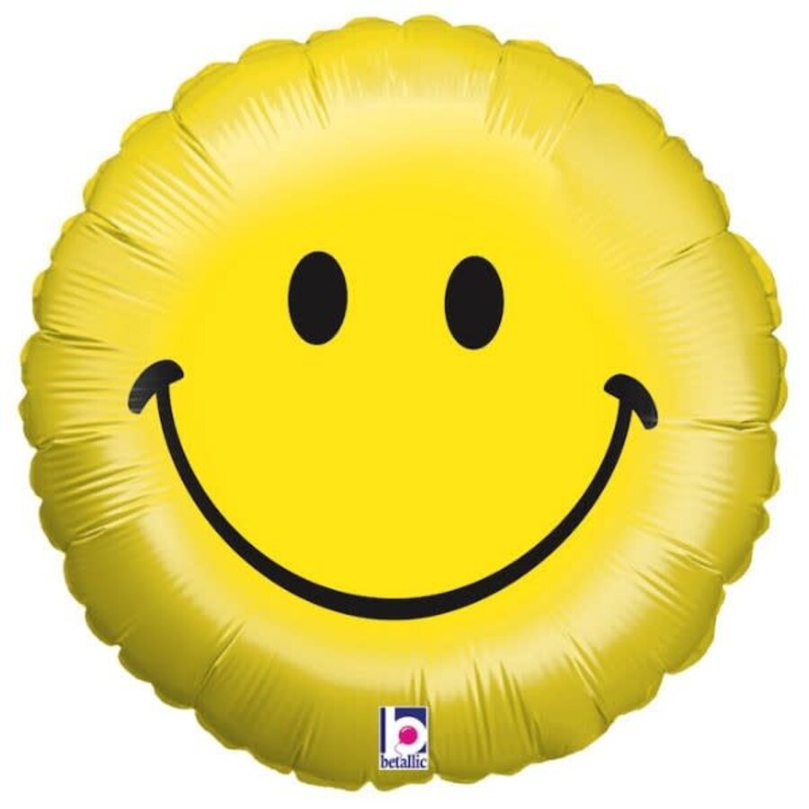 Folieballon Smiley Face-1