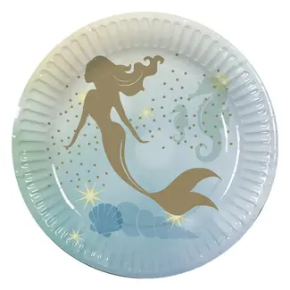 Mermaid Bordjes - 10 stuks - 23cm