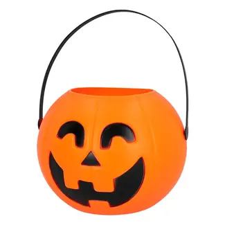 Boland LED Pompoen emmer - 17x 13 cm
