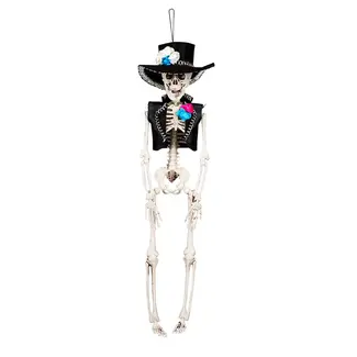 Boland Hangdecoratie Skelet El Flaco - 40 cm