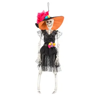 Boland Hangdecoratie Skelet La Flaca - 40 cm