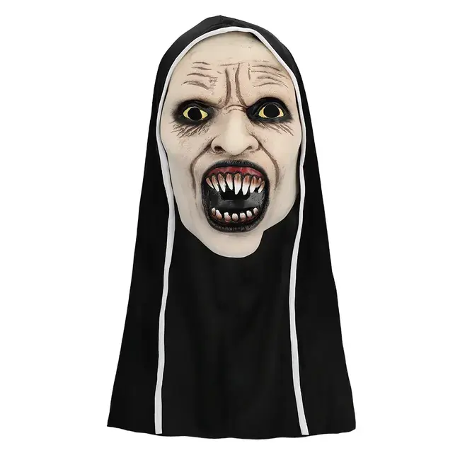 Latex gezichtsmasker Screaming nun