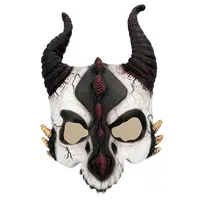 thumb-Latex halfmasker Drakenschedel-1