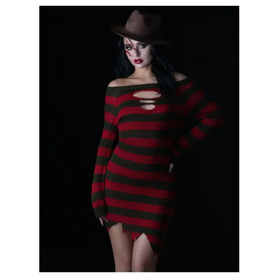 A Nightmare On Elm Street, Freddy Krueger Costume, Knitted Dress-2