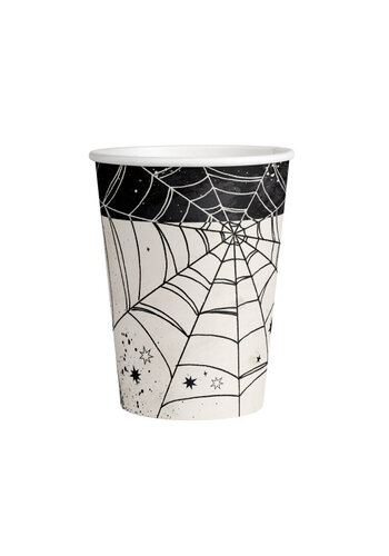 Bekertjes Spiderweb - 250ml - 8st 