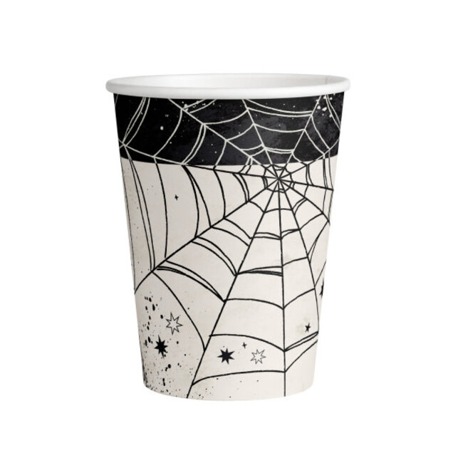 Bekertjes Spiderweb - 250ml - 8st