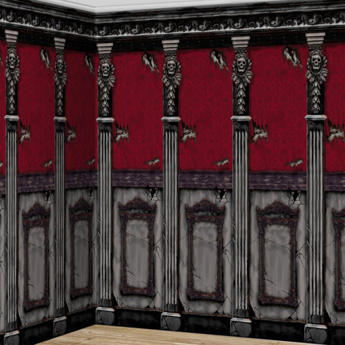 2 Scene Setter Rolls Gothic Mansion - 6 x 1,2 m 