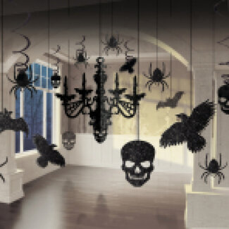Amscan Decoration Kit Glitter Chandelier - 17 st
