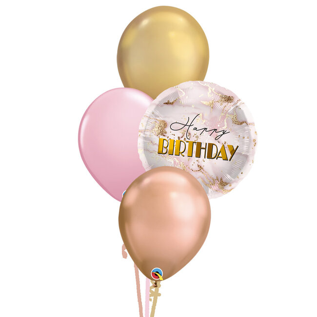 Marmer Pink & Gold Set