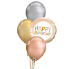 Qualatex Birthday Metallic Dots Set