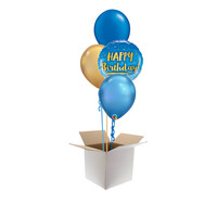 thumb-Happy Birthday Blue & Gold Set-2