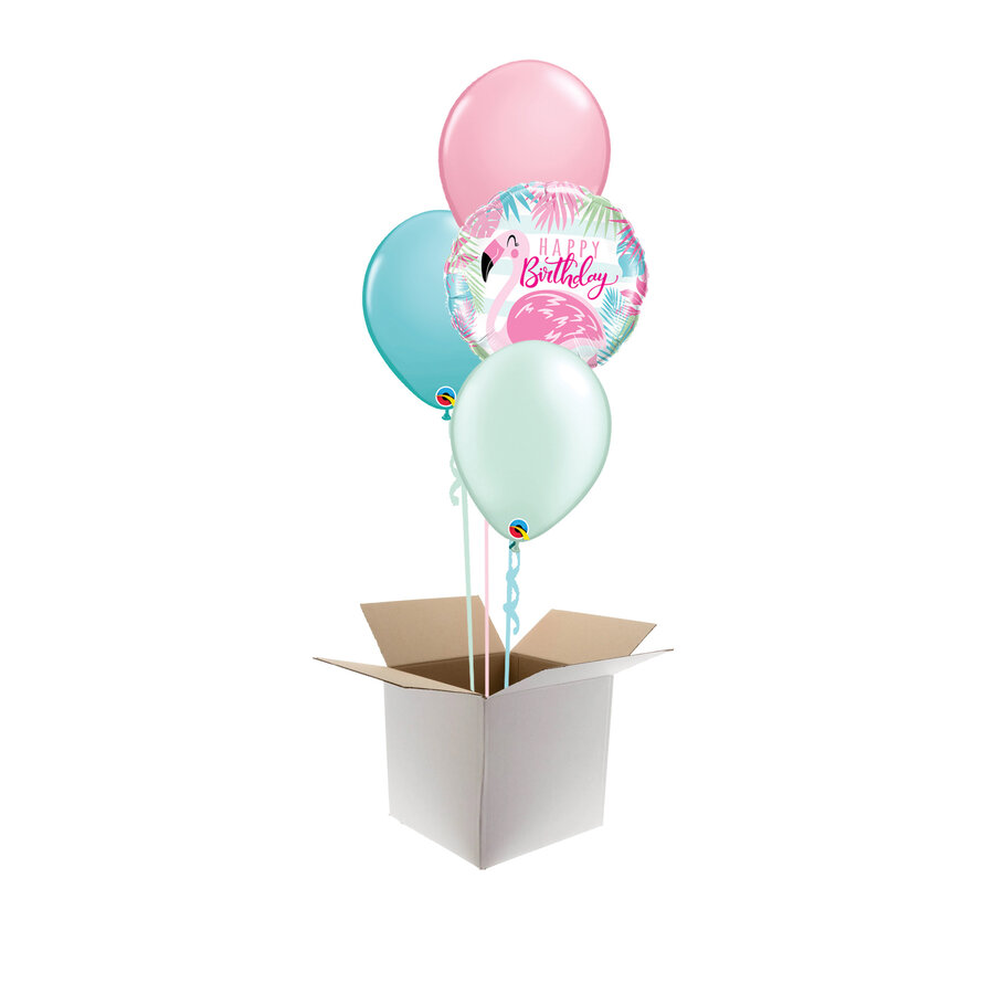 Happy Birthday Flamingo Set-2