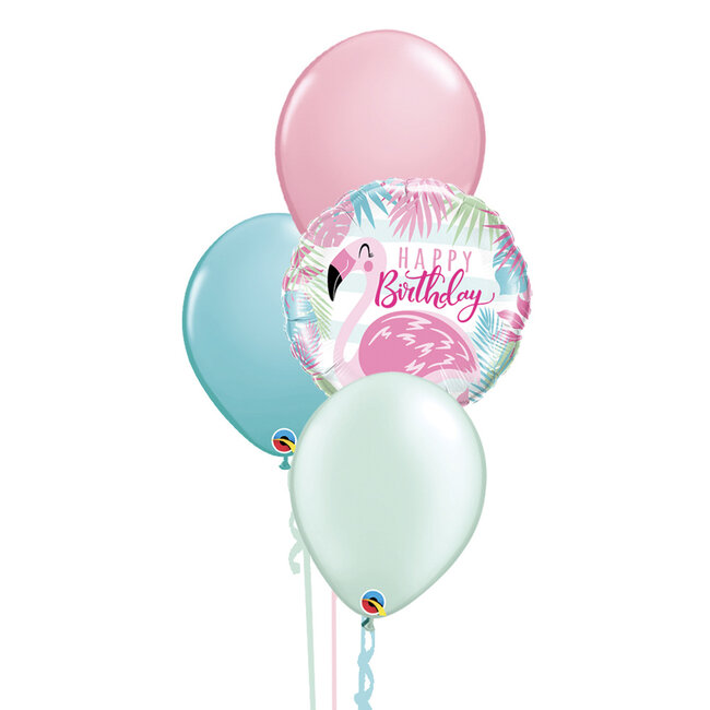 Happy Birthday Flamingo Set