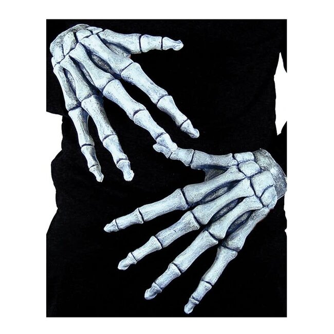Ghostly Bones Halloween Hands