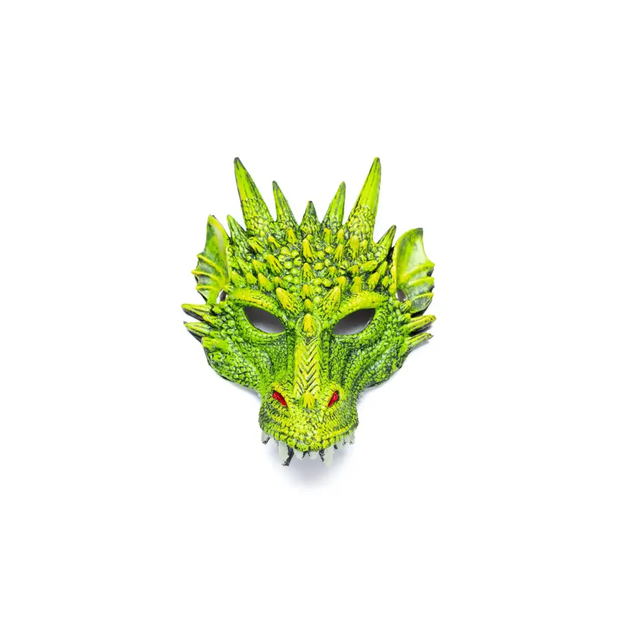 Groene Draak Masker-2