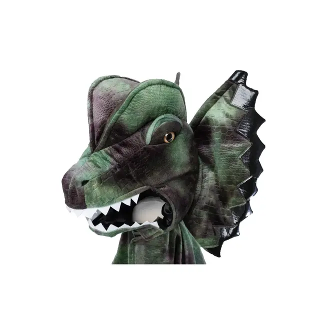 Grandasaurus Dilophosaurus Cape met klauwen