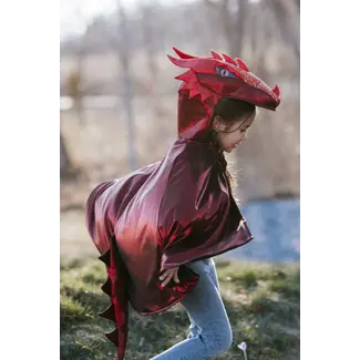 Great Pretenders Ruby The Metallic Dragon Cape