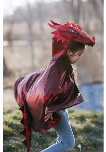 Ruby The Metallic Dragon Cape 