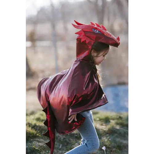 Ruby The Metallic Dragon Cape 