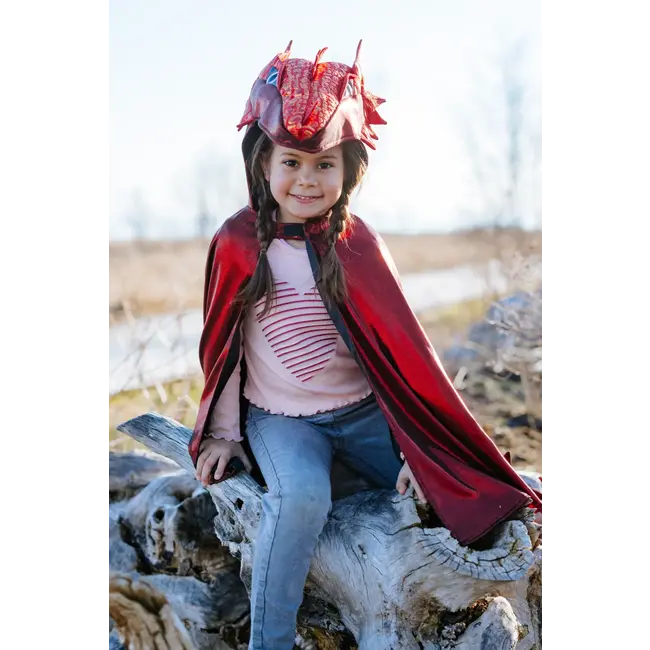 Ruby The Metallic Dragon Cape