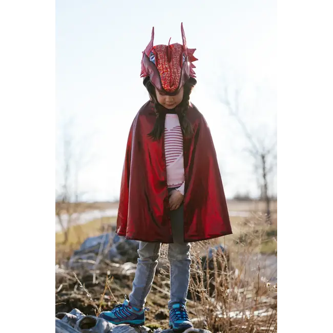 Ruby The Metallic Dragon Cape