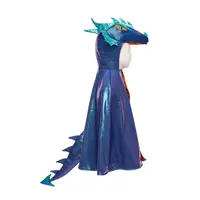 thumb-Azure The Metallic Dragon Cape-5