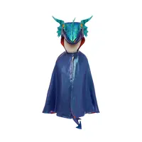 thumb-Azure The Metallic Dragon Cape-6