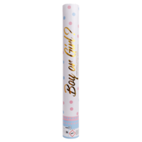 thumb-Confetti shooter Gender reveal blauw-1