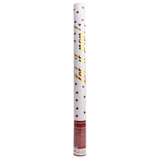 Confetti Shooter Hartjes - 60 cm