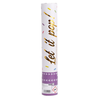 Confetti Shooter Gekleurd - 28 cm