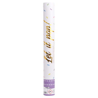 Confetti Shooter Gekleurd - 40 cm