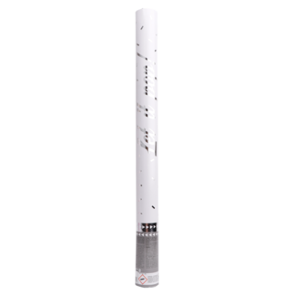 Confetti Shooter Zilver - 60 cm