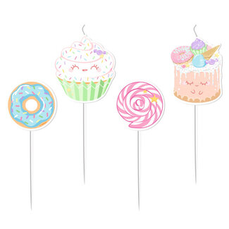 Amscan Candles Crazy Cake - 4st