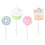 Amscan Candles Crazy Cake - 4st