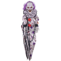 thumb-Hanging clown with light sound and movement - 110 cm-2
