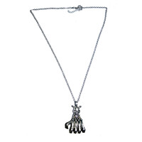 Ketting Skelet Hand