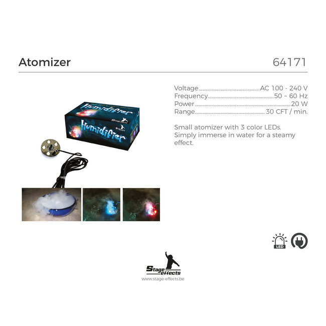 Mistmaker met 12 lampen