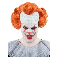 Pruik IT Chapter Two Pennywise, met latex kaal hoofd