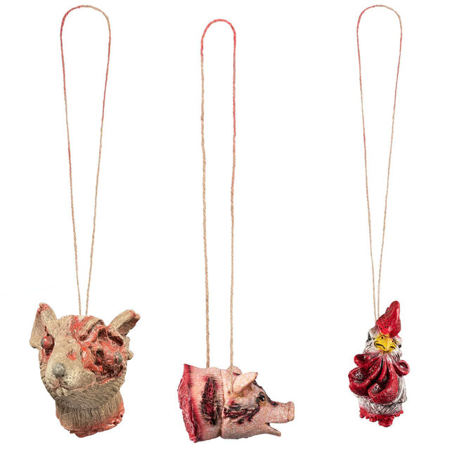 Afgehakte Dieren Koppen