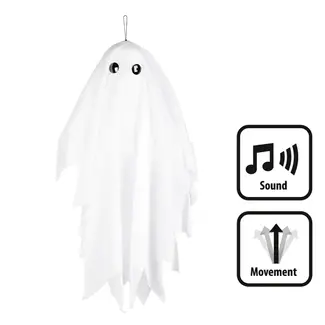 Boland Decoratie Schuddend Spook - 48 cm
