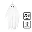 Boland Decoratie Schuddend Spook - 48 cm