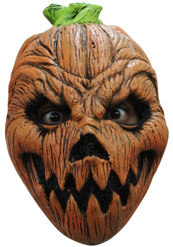 Latex Masker Pumpkin Head 
