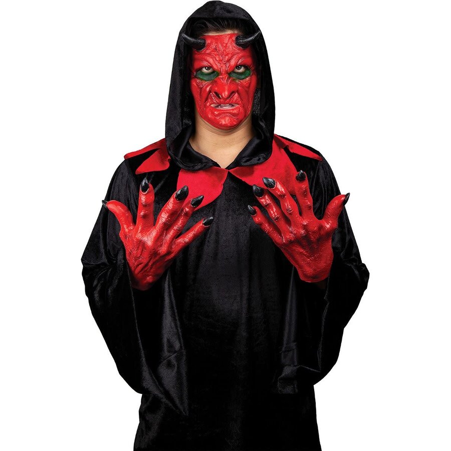 Latex Masker - Devil with hands-1